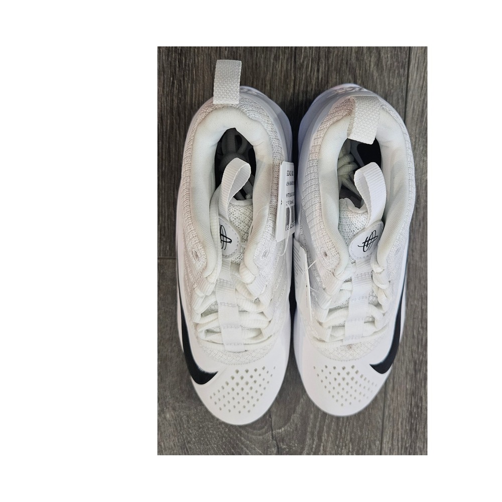 Nike Kids White and Black cleats